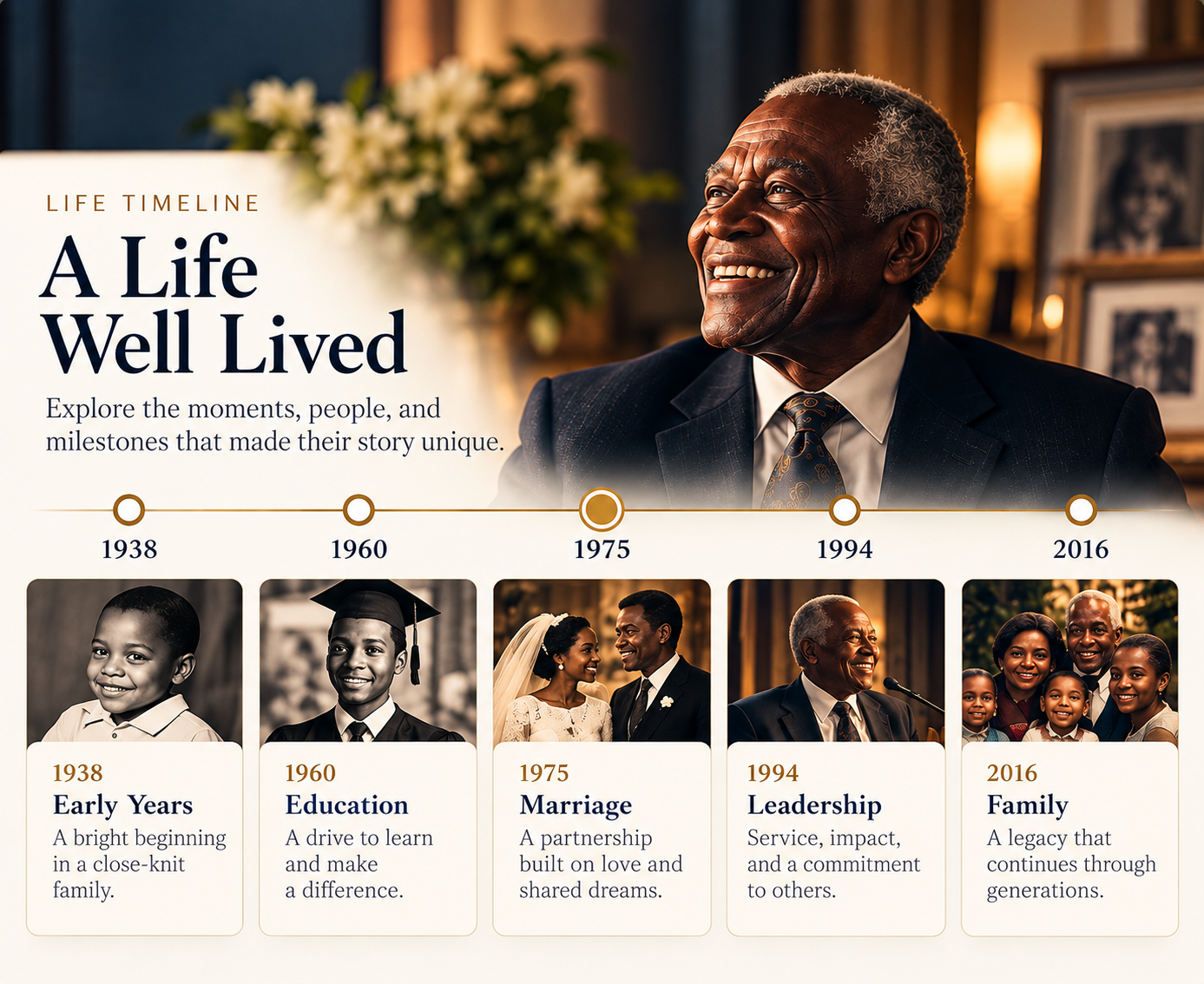 Living Legacy Estate & Interactive Timeline